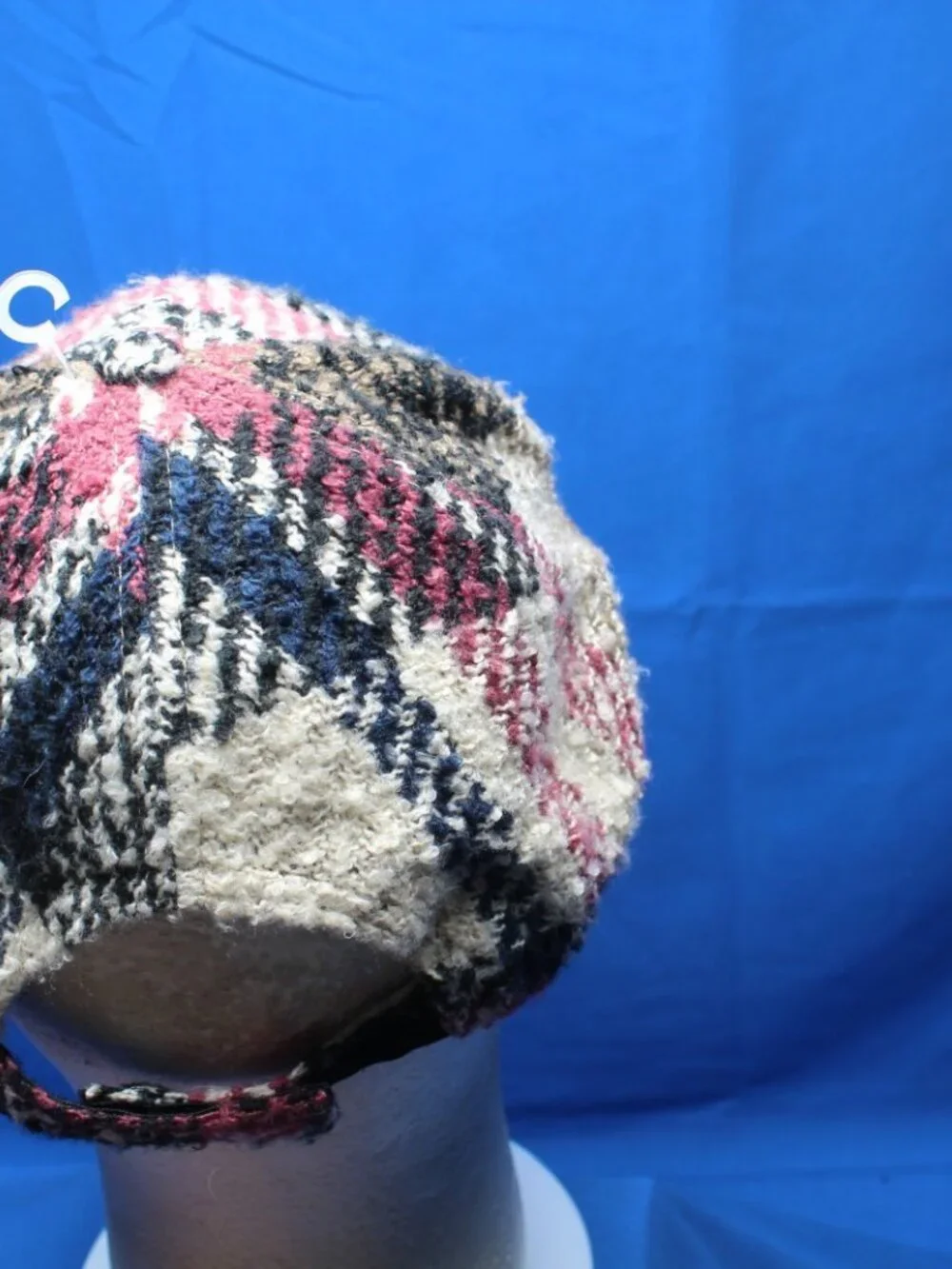 David And Young Adult Flannel carpet Hat Cap Soft Adjustable